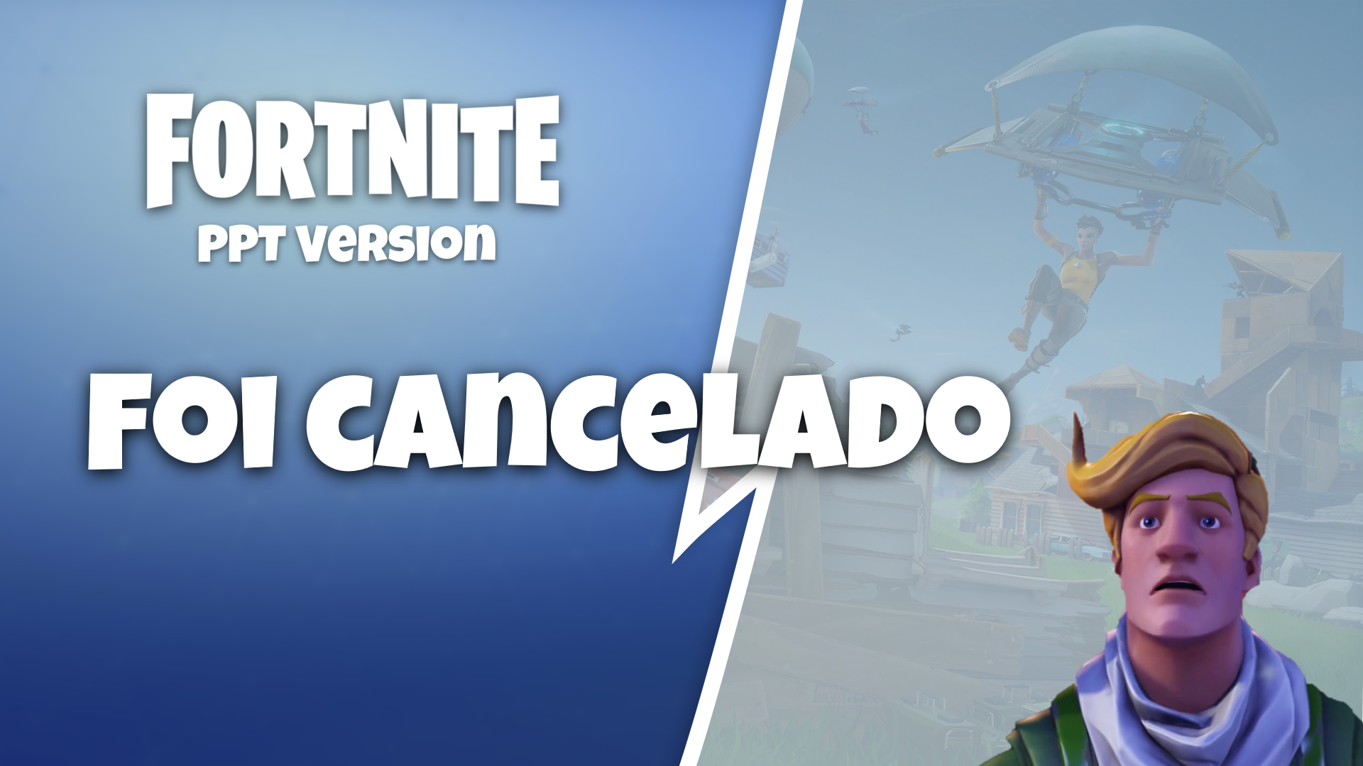 Descontinuidade do Fortnite PPT Version